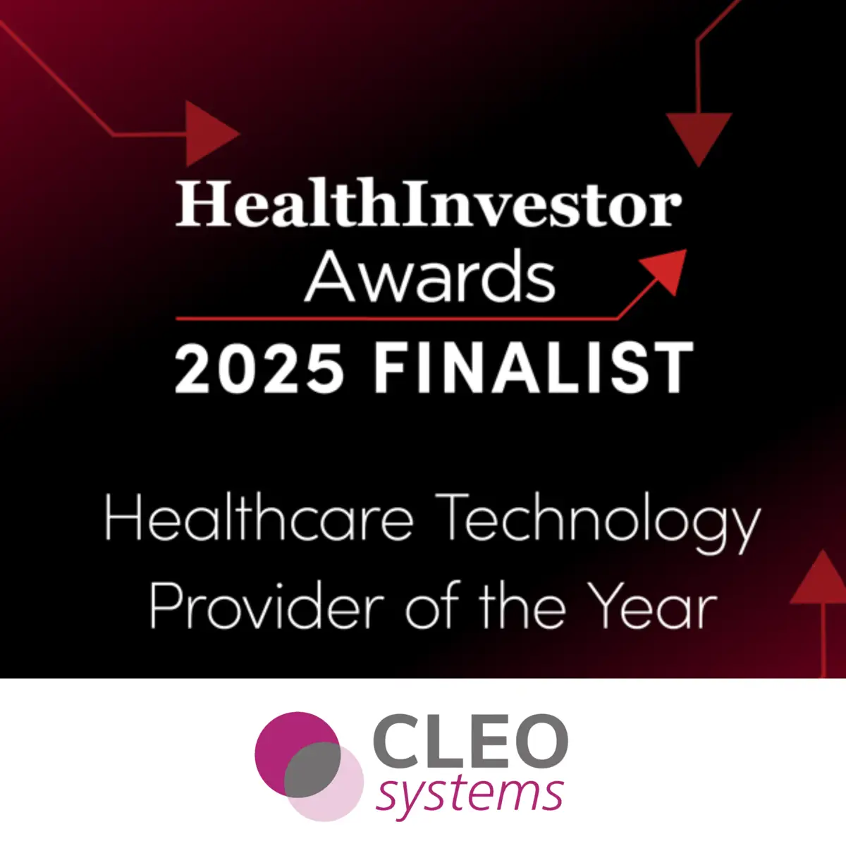 CLEO Systems - CLEO Systems shortlisted in Health Investor Awards